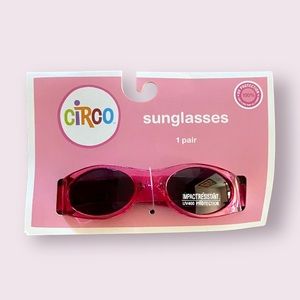 Circo Baby Toddler Sunglasses in Pink w/Flexible Adjustable Band UV Protecting